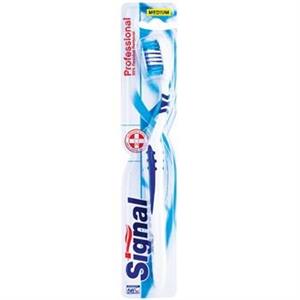 مسواک سیگنال مدل Professional با برس متوسط Signal Professional Medium Toothbrush