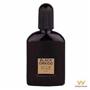 عطر جیبی مردانه اسکوپ مدل BLACK ORKIDD حجم 25 میلی لیتر Scoop BLACK ORKIDD Eau De Parfum For Men 25ml