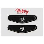 Hobby Biohazard DualShock 4 Double Lightbar Sticker