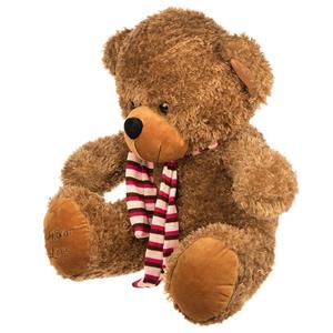 عروسک مدل Bear With Scarf  ارتفاع 48.5 سانتی متر Bear With Scarf Doll Height 48.5 Centimeter