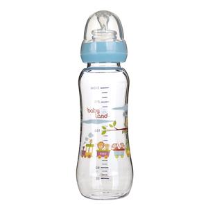 شیشه شیر بیبی لند مدل 305Train ظرفیت 240 میلی لیتر Baby Land 305Train Baby Bottle 240ml