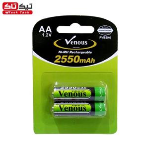باتری قلمی قابل شارژ Venous مدل PVBSH6 