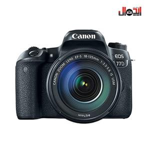 دوربین دیجیتال کانن Canon EOS 77D با لنز EF-S 18-135mm IS USM