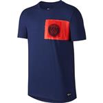 Nike Paris Saint-Germain FC Crest Short Sleeve T-Shirt For Men