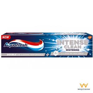 خمیر دندان آکوافرش سری Intense Clean مدل Whitening حجم 75 میلی لیتر Aquafresh Intense Clean Whitening Toothpaste 75ml