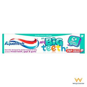 خمیر دندان کودک اکوافرش مدل My Big Teeth حجم 50 میلی لیتر Aquafresh Toothpaste For Kids 50ml 