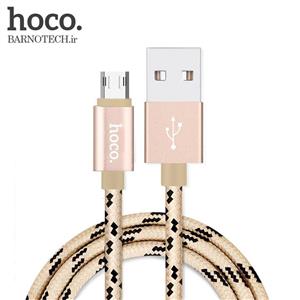 کابل تبدیل USB به microUSB هوکو مدل U6 طول 1.2m