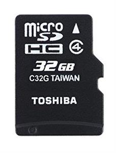 TOSHIBA 32GB THN-M102K0320M2 MICROSDHC C4 MEMORY 