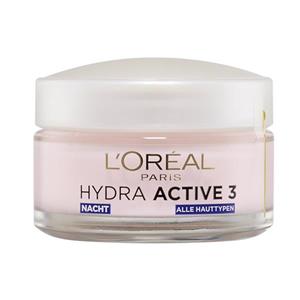 کرم ضد چروک صورت مدل Hydra Active 3 Nacht لورآل