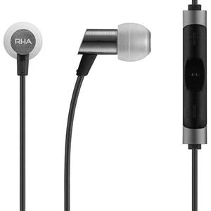 RHA S500i Ultra-compact Noise Isolating Aluminium in-ear Headphone Black 