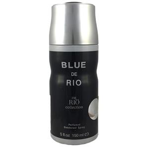 اسپری مردانه ریو کالکشن مدل Blue De Rio حجم 150 میلی لیتر Rio Collection Blue De Rio Spray for Men 150ml