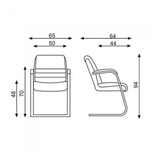 صندلی کنفرانس مدل 3310 اروند 