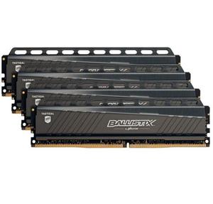 حافظه رم کامپیوتر کروشیال Ballistix Tactical DDR4 3000MHz CL15 - 32GB RAM: Crucial Ballistix Tactical 4×8GB=32GB DDR4 3000MHz CL15