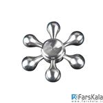 اسپینر فلزی شش پره ای طرح سکان Fidget Spinner Rudder