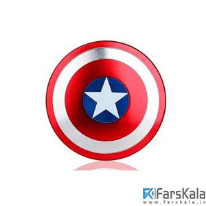 اسپینر فلزی طرح کاپیتان آمریکا  Fidget Spinner Metal Captain America