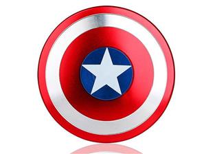 اسپینر فلزی طرح کاپیتان آمریکا  Fidget Spinner Metal Captain America