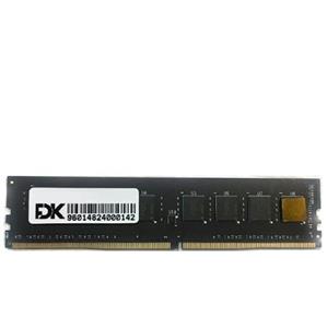 رم دسکتاپ اف دی کی تک کاناله فرکانس 2400 مگاهرتز و ظرفیت 4 گیگابایت FDK DDR4 4GB 2400MHz 1.2V CL16 Single Channel Desktop RAM