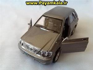 پراید (سایپا)111 هاچ بک صدادار-چراغدار نوک مدادی : ماکت فلزی ماشین