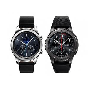  Gear S3 Classic مدل R770 ساعت هوشمند سامسونگ سری Gear S3 Classic Black Leather مدل R770