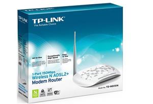 مودمروتر بی‌سیم +ADSL2 تی پیلینک TDW8151N TP-Link Wireless N ADSL2+ Modem Router TD-W8151N
