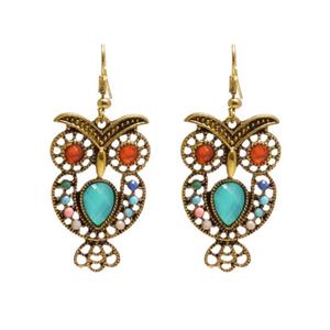 گوشواره طرح جغد