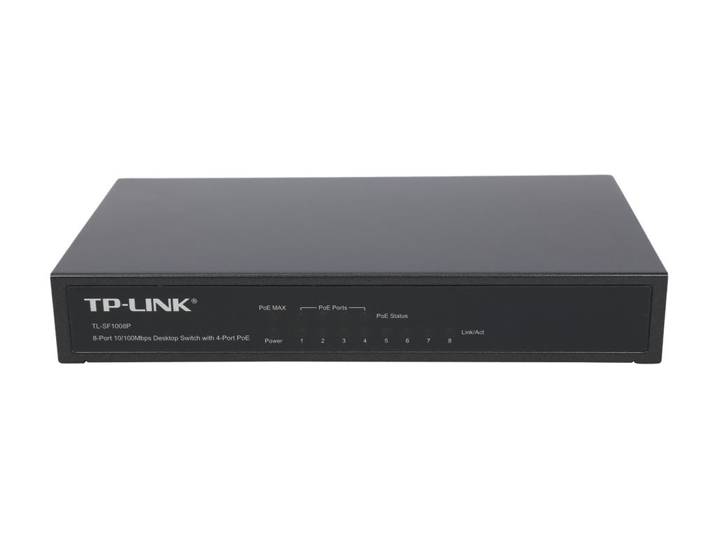 TP-LINK TL-SF1008D 8-Port 10/100Mbps Desktop Switch