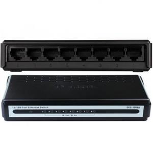 سوییچ 8 پورت 1008 ای دی لینک D-Link 8-Port 10/100 Switch DES-1008A