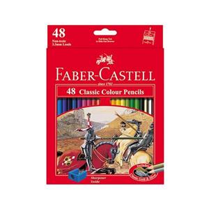 مداد رنگی  FaberCastell  مدل جعبه مقوایی کلاسیک 115854