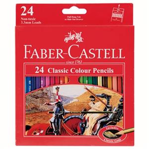 مداد رنگی  FaberCastell  مدل جعبه مقوایی کلاسیک115858