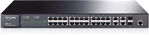 تی پی لینک سوئیچ 24 پورتی TL-SL3428 TP-LINK JetStream 24-Port 10/100Mbps + 4-Port Gigabit L2 Managed Switch TL-SL3428