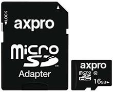 کارت حافظه MicroSD Card Axpro 16GB Class 10 With Adapter Axpro MicroSD Card 16GB Class 10 With Adapter