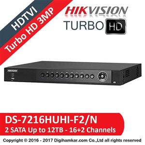 هایک ویژن دستگاه DVR مدل DS-7216HUHI-F2/N 