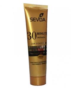 ماسک طلا صورت سودا مدل Repair And Rejuvenation حجم 100 میلی لیتر Sevda Repair And Rejuvenation Gold Mask 100ml