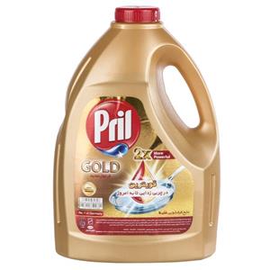 مایع ظرفشویی پریل طلایی وزن 3750 گرم Pril Gold Dishwashing Liquid 3.75l