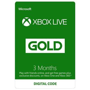 اکانت سه ماهه ایکس باکس مدل Gold Xbox Gold 3 month Acount