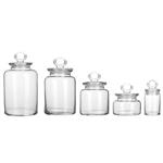 Pasabahce 96322 Canister Set - Pack Of 5