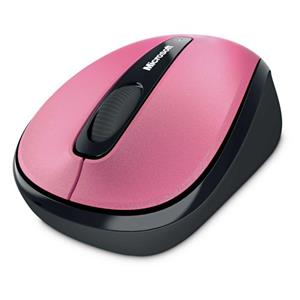 ماوس بی‌سیم مایکروسافت مدل وایرلس موبایل 3500 رنگ صورتی Microsoft Wireless Mobile Mouse 3500 Pink