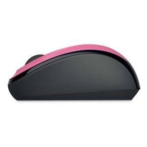 ماوس بی‌سیم مایکروسافت مدل وایرلس موبایل 3500 رنگ صورتی Microsoft Wireless Mobile Mouse 3500 Pink