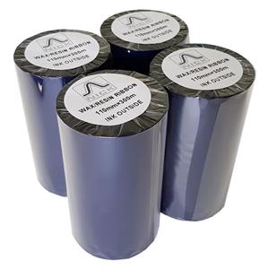 ریبون پرینتر لیبل زن نیک مدل WAX/RESIN بسته 4 عددی Nick WAX/RESIN Label Printer Ribbon Pack Of 4