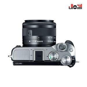دوربین دیجیتال بدون آینه کانن مدل EOS M6 به همراه لنز 15-45 میلی متر IS STM Canon EOS M6 Mirrorless Digital Camera