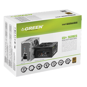 منبع تغذیه کامپیوتر استوک گرین مدل GP330AEU PLUS