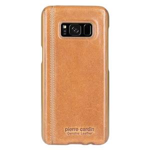 کاور پیر کاردین مدل Leather Back Cover مناسب برای گوشی سامسونگ گلکسی S8 پلاس Pierre Cardin Leather Back Cover For Samsung Galaxy S8 Plus