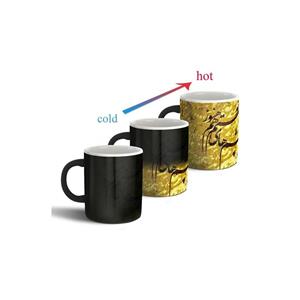 ماگ حرارتی  زیزیپ مدل  شعر و گراف 111M ZeeZip Model  Poetry And Graph 111M Heat Sensitive Mug