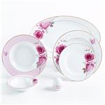 Zarin Iran Italia F Rose Flower 2 28 Pieces Dinnerware Set High Grade