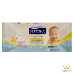 دستمال مرطوب کودک سپتونا سری Calm N Care بسته 57 عددی Septona Baby Lotion Wipes 57pcs 