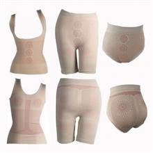 فرم دهنده های بدن با سنگ تورمالین سه تکه vest short pant 3pcs 