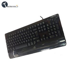 کیبورد و ماوس مستر تک مدل MK8000 Mech Master Tech MK8000 Mech Keyboard and Mouse