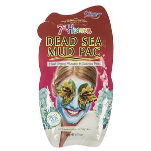 ماسک صورت مونته ژنه سری 7th Heaven مدل Dead Sea حجم 20 میلی لیتر Montage Geunesse 7th Heaven Dead Sea Mud Pac Face Mask 20ml