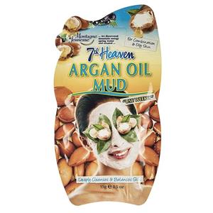 ماسک صورت مونته ژنه سری 7th Heaven مدل Argan Oil Mud حجم 15 میلی لیتر Montage Geunesse 7th Heaven Argan Oil Mud Face Mask 15ml