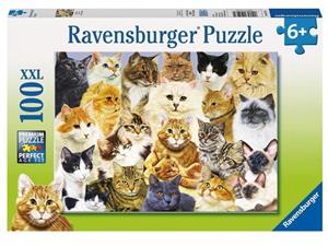 پازل 100 تکه راونزبرگر مدل Cat Pride Ravensburger Cat Pride Puzzle 100 PCs